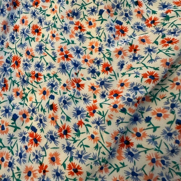 NWT RAILS Lara Ruffled Floral Mini Skirt In Wild Daisies - Picture 3 of 7